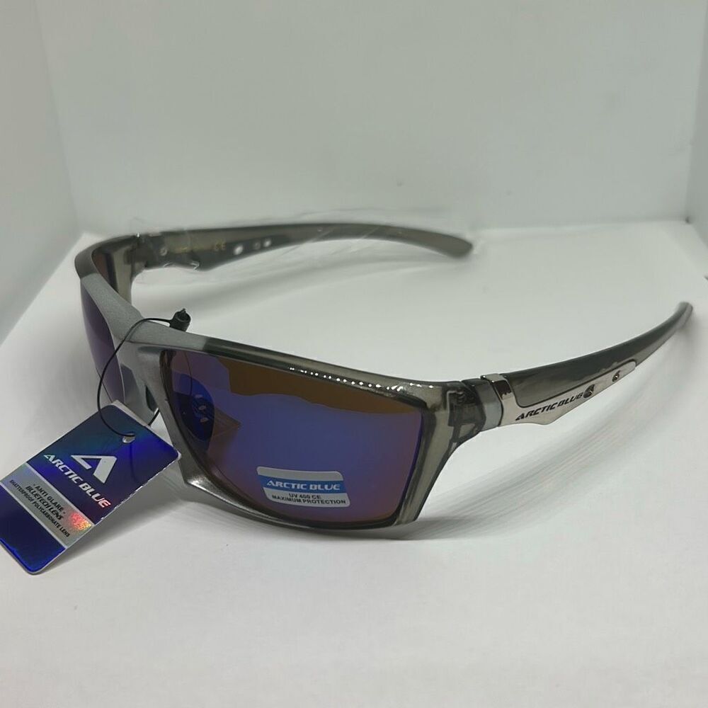 Arctic Blue Mirrored Sunglasses